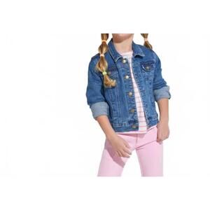 NEW BISBY girl's original jean jacket in blue